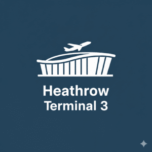 Heathrow Airport terminal transfer icon - BH1 Airport Cars Bournemouth