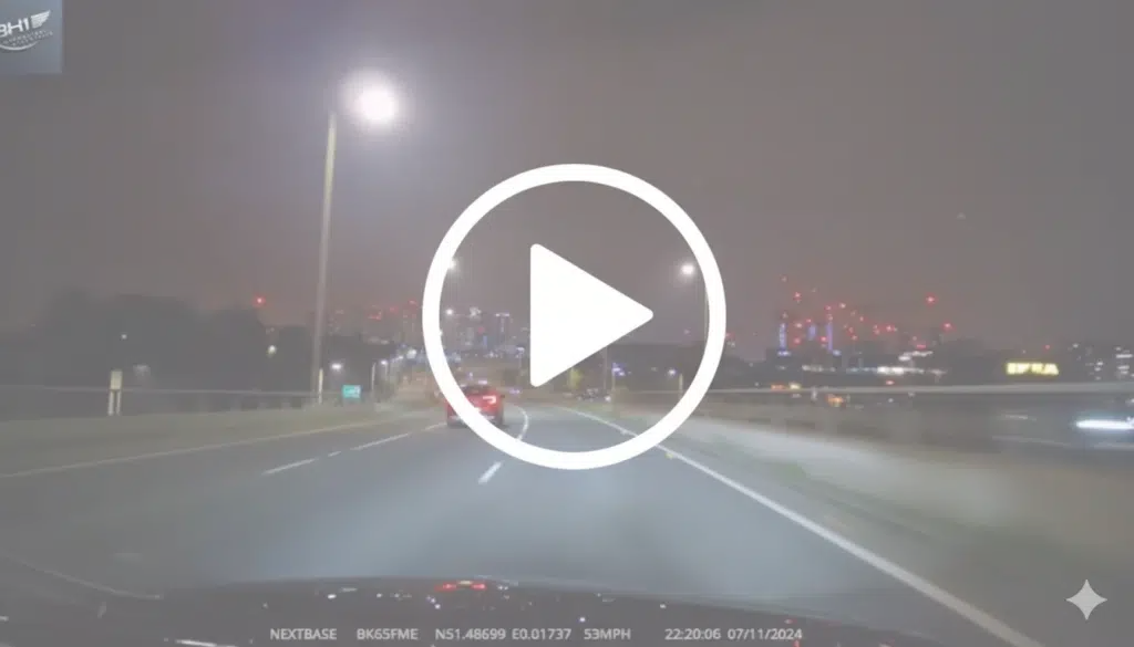 roman petrlik - bh1 airport transfers, night ride through isle of dogs